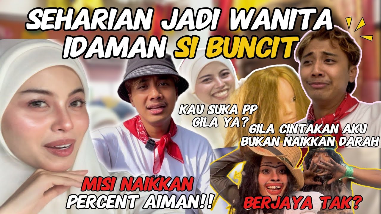 JADI WANITA G1LA❗️❗️❗️ NAIKKAN PERCENT AIMAN BERJAYA??? ❗️❗️
