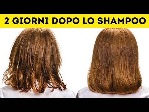 Video: 3 modi per lavare meno i capelli