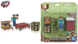 Download Lagu Minecraft Overworld Survival Pack Crafting Mod Block Steve Playset Toy Review Unboxing MP3