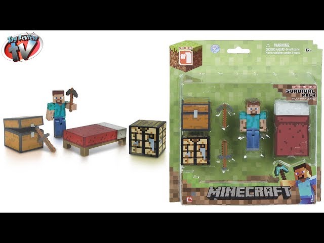 Minecraft Overworld Craft-a-Block Playsets Figure