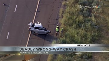 Drivers killed in wrong-way crash on I-10 near Picacho Peak identified