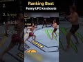 UFC Knockouts So Funny You’ll Forget to Blink 😂🥊#shorts