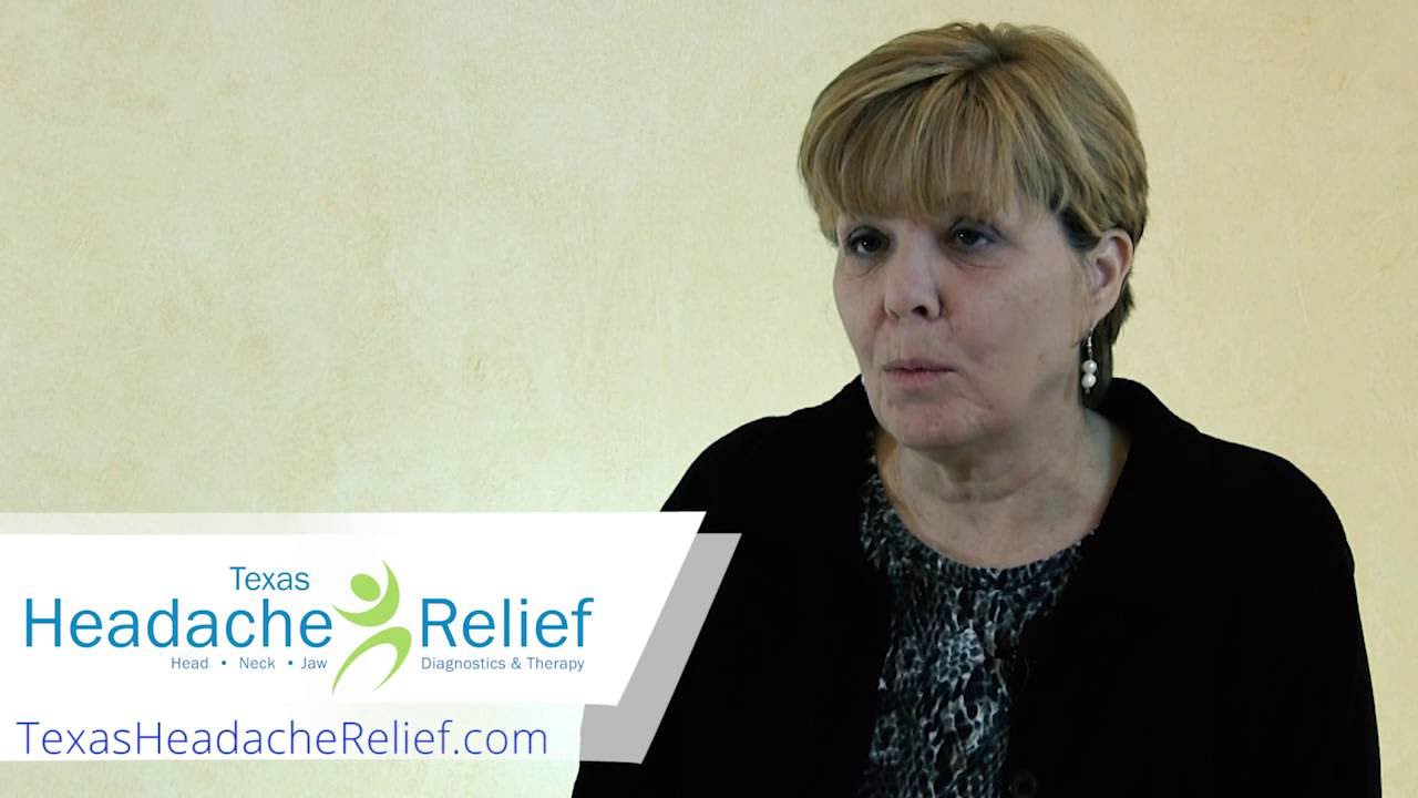 Pam's Story - Texas Headache Relief - TMJ, Head and Neck Therapy