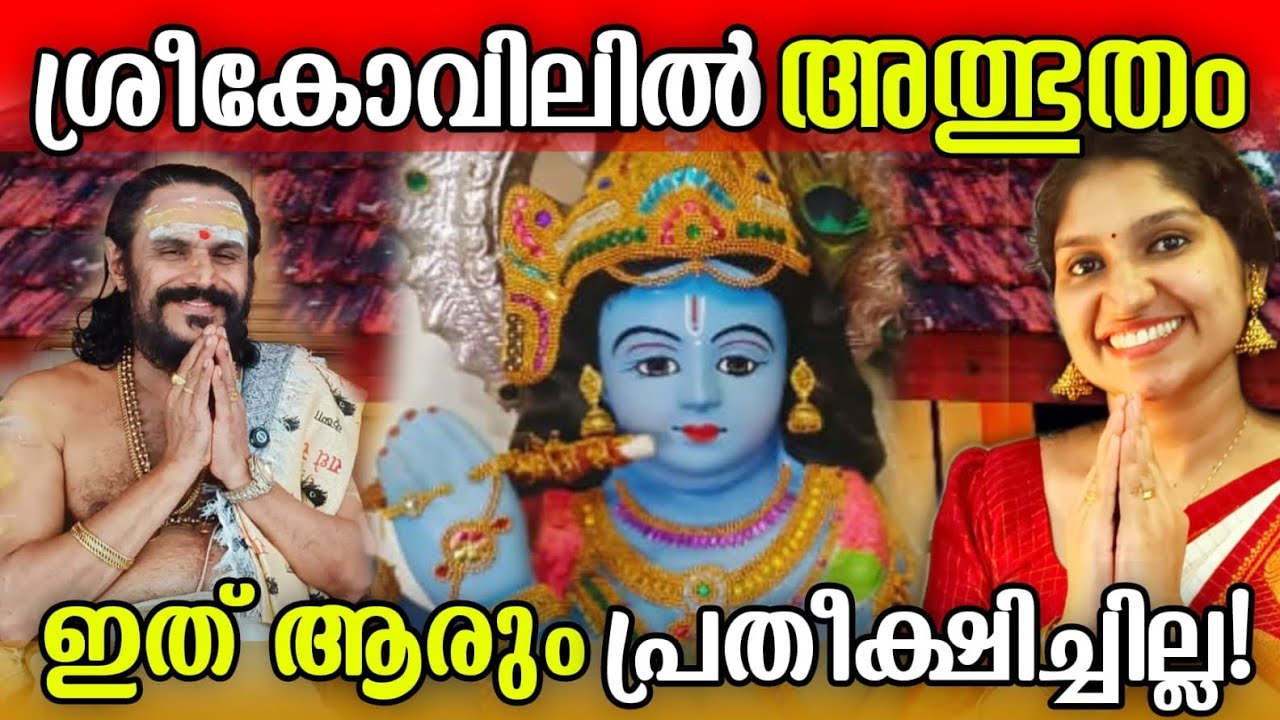 ഗുരുവായൂർ ശ്രീ കോവിലിൽ ഇങ്ങനെ ഒരു അത്ഭുതം ആരും പ്രതീക്ഷിച്ചില്ല ||എഴീക്കോട് സതീശൻ നമ്പൂതിരി PART 2 |