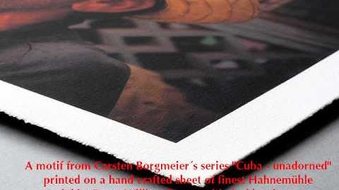 Exclusive FineArt Inkjet Papers with Deckle Edge made by Hahnemühle