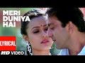 Meri Duniya Hai Lyrical Video | Vaastav - The Reality | Sonu Nigam, Kavita Krishnamurthy