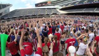 USA vs. Belgium | USA Corner Kick | Soldier Field
