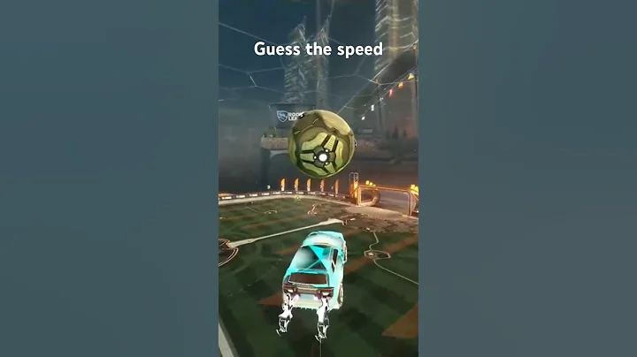 Guess the speed! #rocketleague #shorts