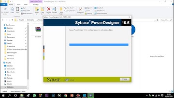 INSTALASI SYBASE POWER DESIGNER