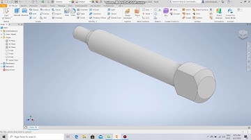 Tự học inventor ở nhà 1 : Vẽ Chốt