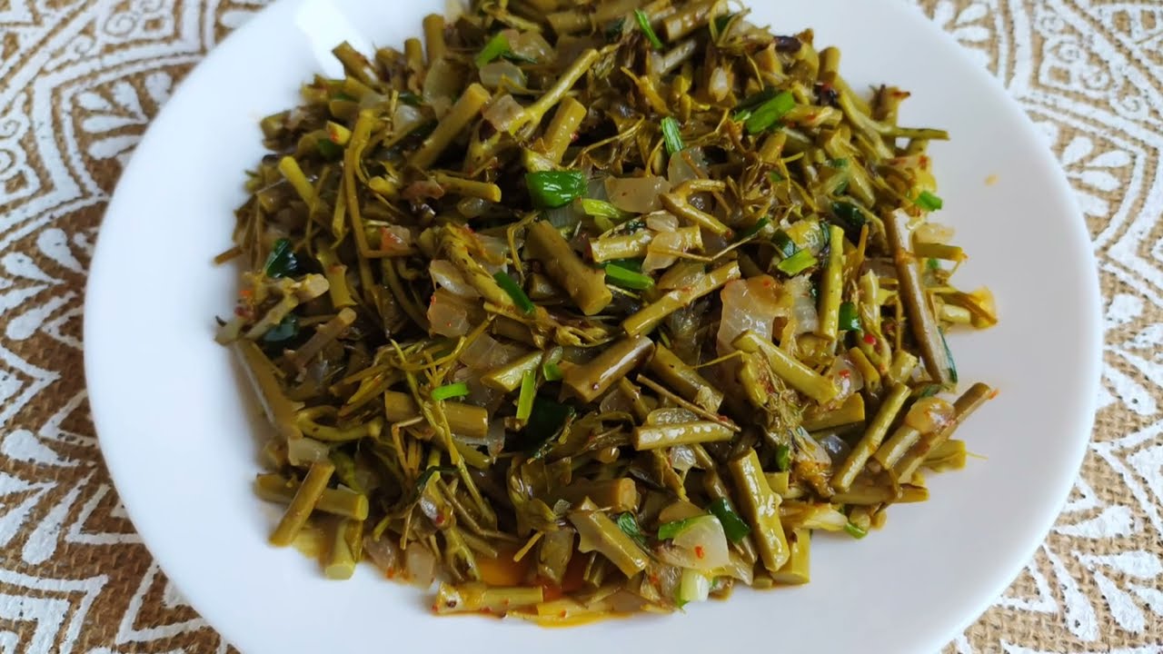 Diken ucu ( melevcen, melocan, kırçan ) kavurması