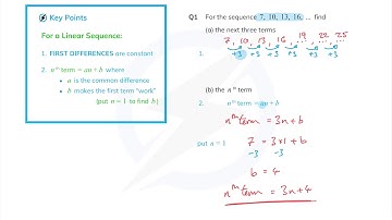 Sequences - Linear
