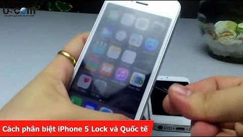 So sánh iphone 5s bản lock và quốc tế