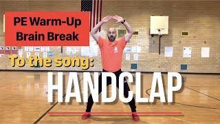 PhysEdZone: “Handclap” PE Dance Fitness Warm-up | Brain Break