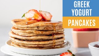 Healthy & Fluffy Greek Yogurt Pancakes *LOW CARB*