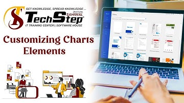 Lecture 17| Customizing Charts Elements |  Office Management Tutorial 2023 | TechStep Sahiwal
