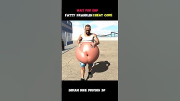 Fatty Franklin Cheat Code 😱| Indian Bikes Driving 3d New short🎉 |#shorts