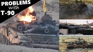 Problems with T-90 tank