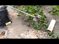 Cavando poço artesiano manual - com injeção de água (PART. 02)