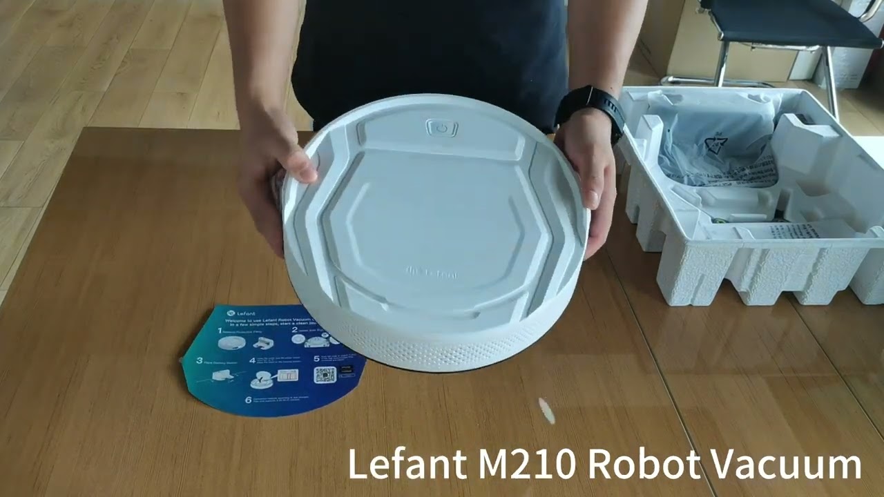 UNBOXING Lefant M210 Robot Smart Vacuum Cleaner 