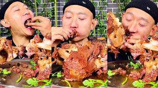 ASMR | Big Eater Delicious | Enjoyable food broadcast#mukbang #foodie #eating #delicious #beeftongue