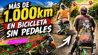 DE BOGOTA A MEDELLIN EN BICICLETA SIN PEDALES