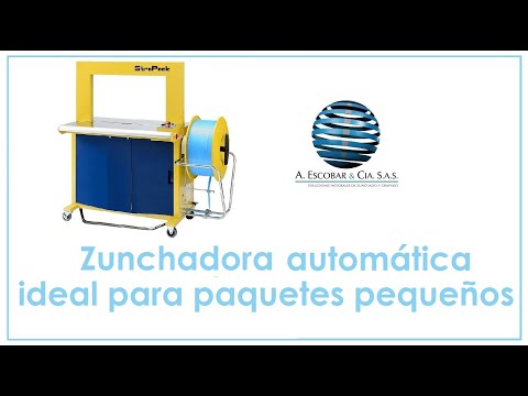 Zunchadora automática SQ-800S, paquetes pequeños