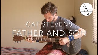 Video thumbnail of "FATHER AND SON - CAT STEVENS (COVER)"