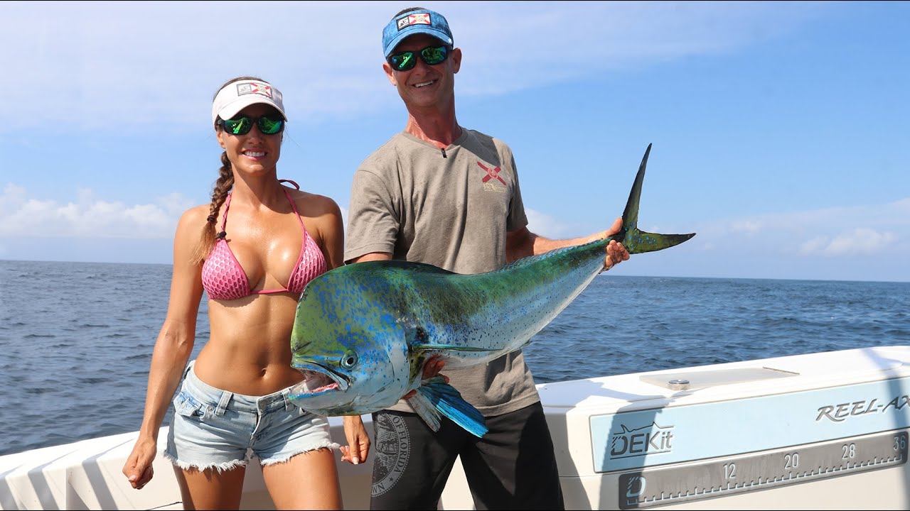 Trolling Weedlines for Bull Dolphin