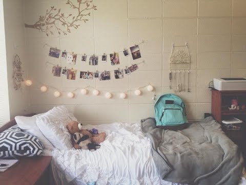 DORM ROOM TOUR! Fall 2014// Makeupkatie95