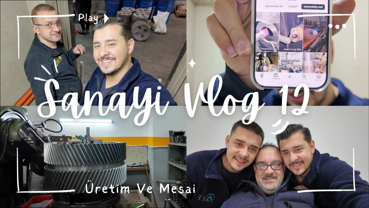 SANAYİ VLOG 12 | ÇIRAK İŞ BOZDU | ATÖLYEDE YOĞUN GÜN | ALFA DİŞLİ
