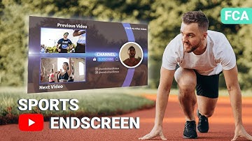 Edit a Sport Style YouTube Endscreen in Filmora | Filmora Creator Academy