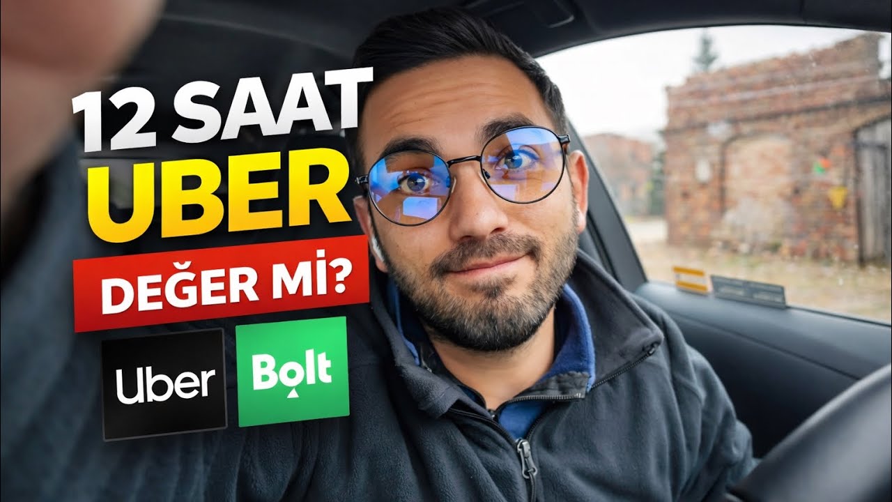 İşlere Ne Oluyor? Polonya Poznań’da 12 Saat Uber Yaptım | Değer mi?