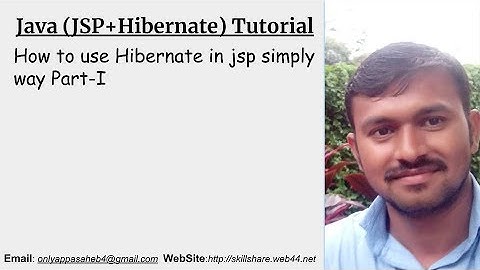 How to use Hibernate in jsp simply way Part-I