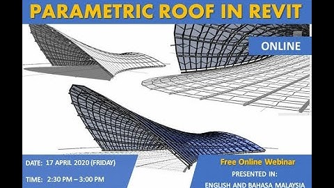 Acad Systems Parametric Roof in Revit
