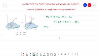 Statics | Center of Gravity and Moments of Inertia | Two-Dimensional and Three-Dimensional Bodies