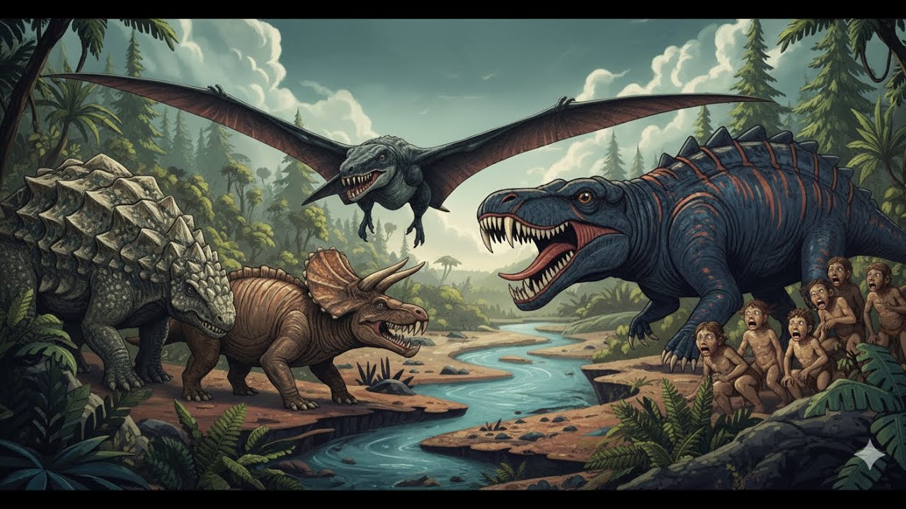 Life Million Years Ago | Predator-Prey Evolutionary Arms Race | Hominid ...