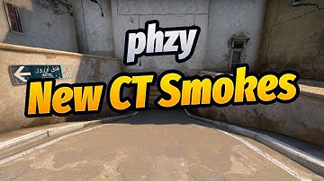 New Dust 2 CT Cross Smoke from Pit, You Say? Here