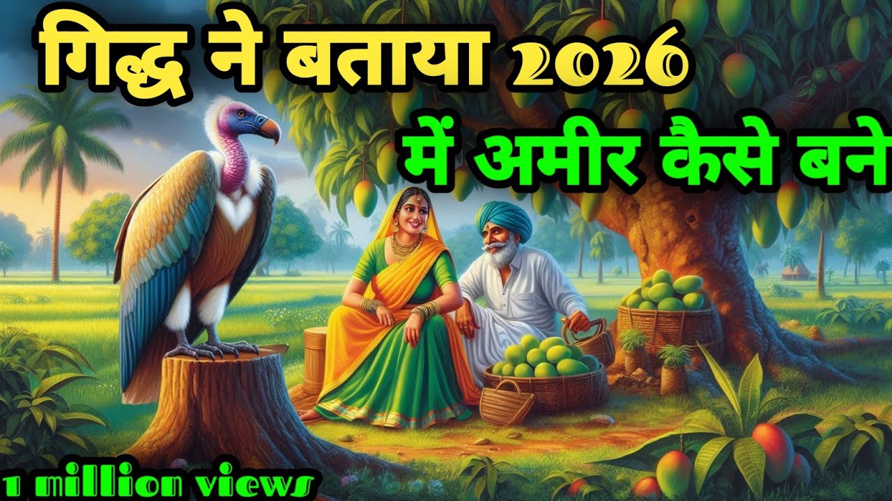 गिद्ध की 5 Secret Lessons जो आपको 2026 में अमीर बना सकती हैं | Motivation Hindi 