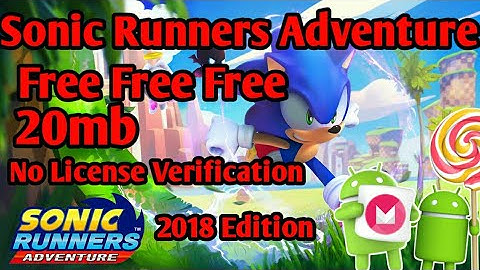 Download and install sonic runner adventure free
