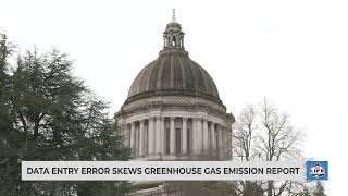 Data entry error skews greenhouse gas emission report
