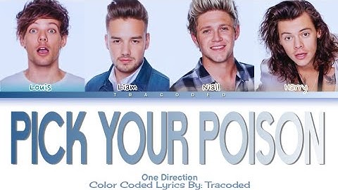 One Direction | Pick Your Poison (Color Coded Lyrics By: Tracoded)