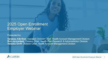 2025 Open Enrollment Employer Webinar