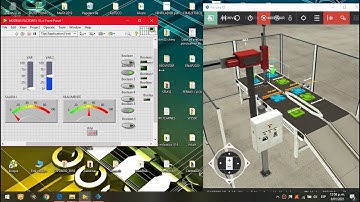 FACTORY IO CONTROL WITH LABVIEW USING MODBUS TCP SERVER