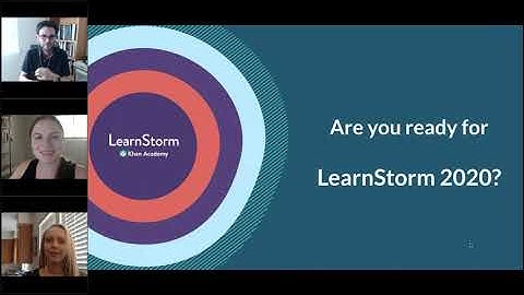 Get Started with LearnStorm webinar recording