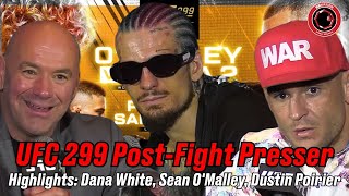 UFC 299 Post-Fight Press Conference Highlights: Dana White, Dustin Poirier, Sean O'Malley