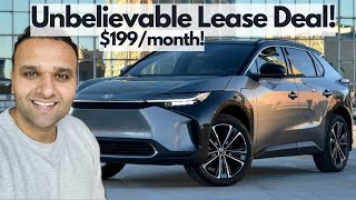 The 2024 Toyota bZ4X is the Best Lease Deal in the Country Right Now!