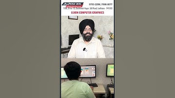 Learn Computer Graphics | Ludhiana best computer training institute | Akash Webs Computer Institute
