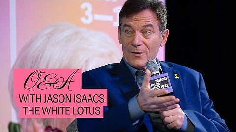 Jason Isaacs Chats The White Lotus on The Hollywood Reporter