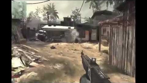 MW3 Gameplay do Tejbz AS50 COM ACOG SIGHT e SPAS 12 no Village